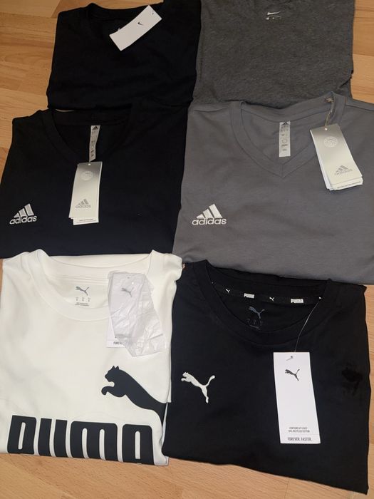 Футболки Puma, Nike, Adidas OРИГІНАЛЬНІ