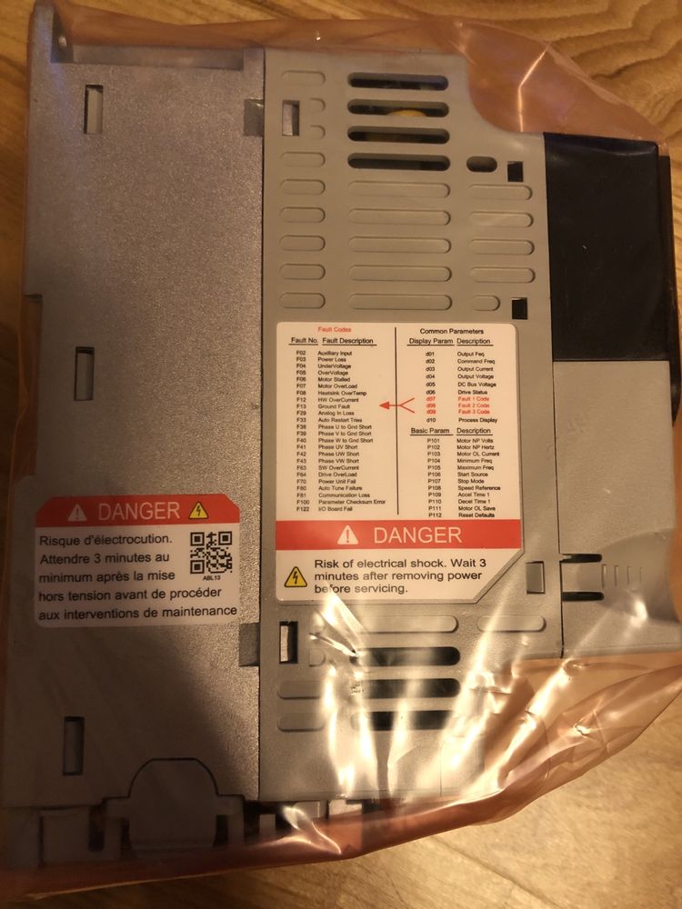 PowerFlex 4M falownik Nowy 1-fazowy Allen-Bradley
