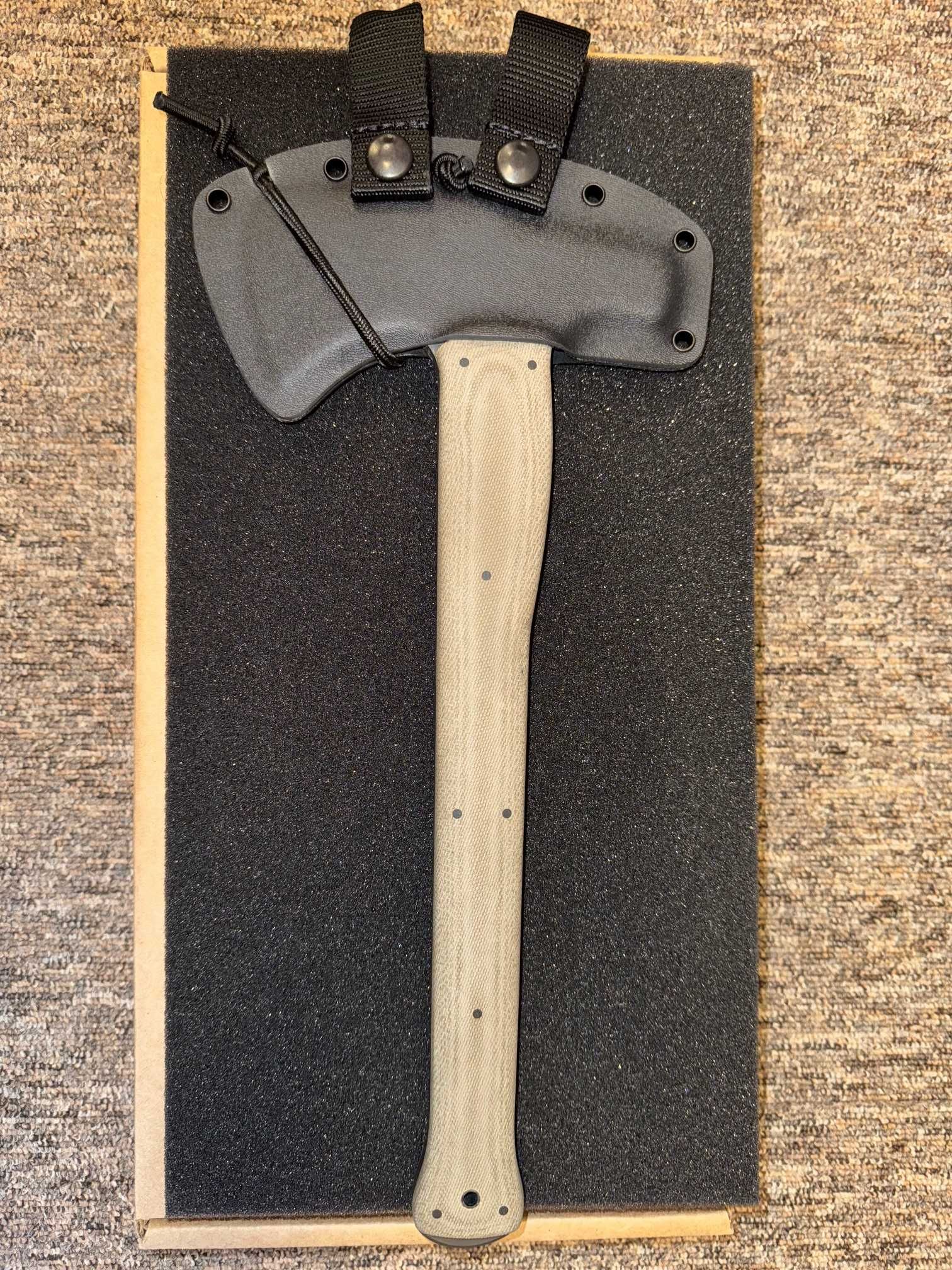 Winkler Knives TAD Edition Combat Axe Hammer OD Green