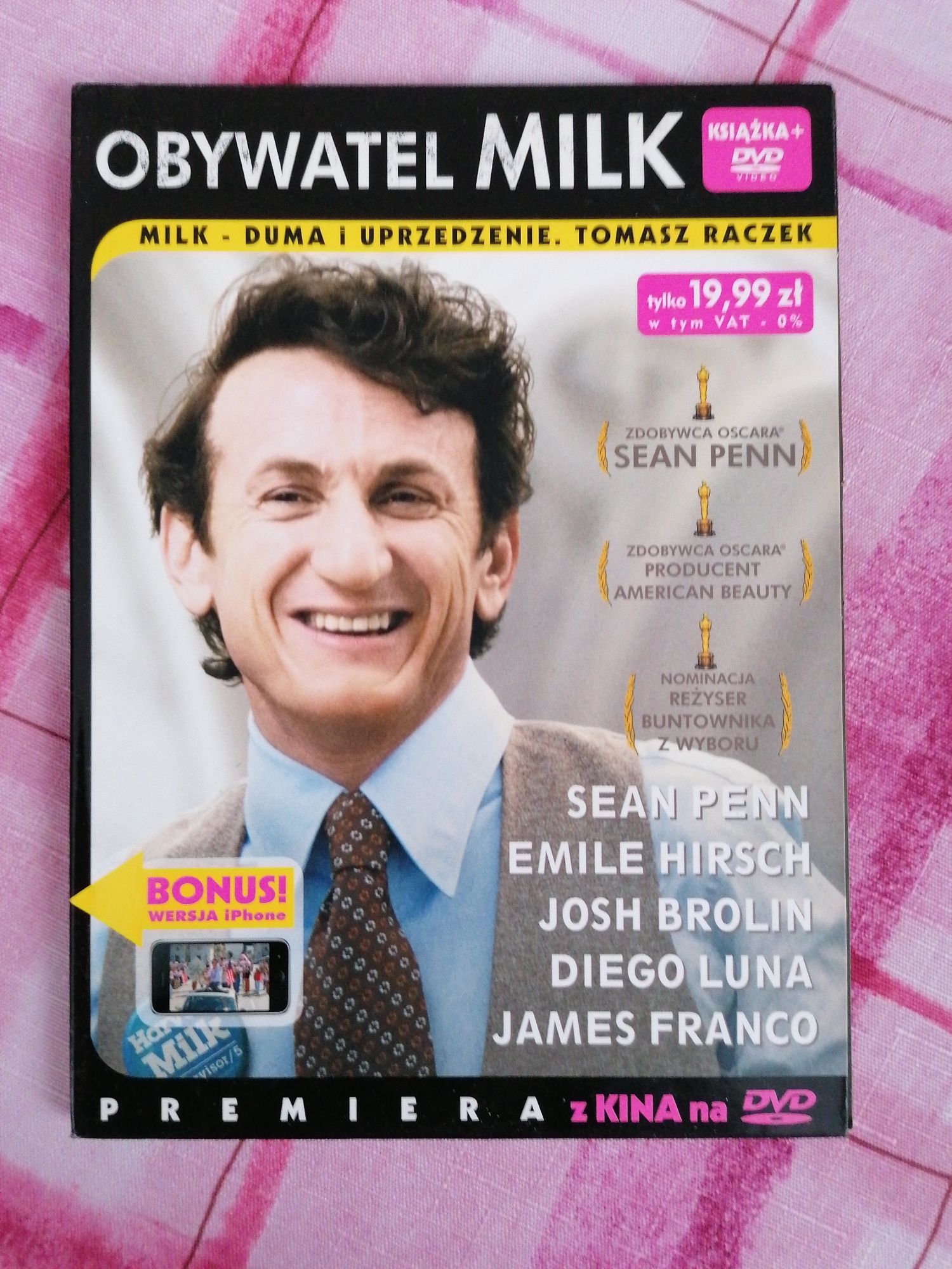 Obywatel Milk Książka + DVD Z kina na DVD
