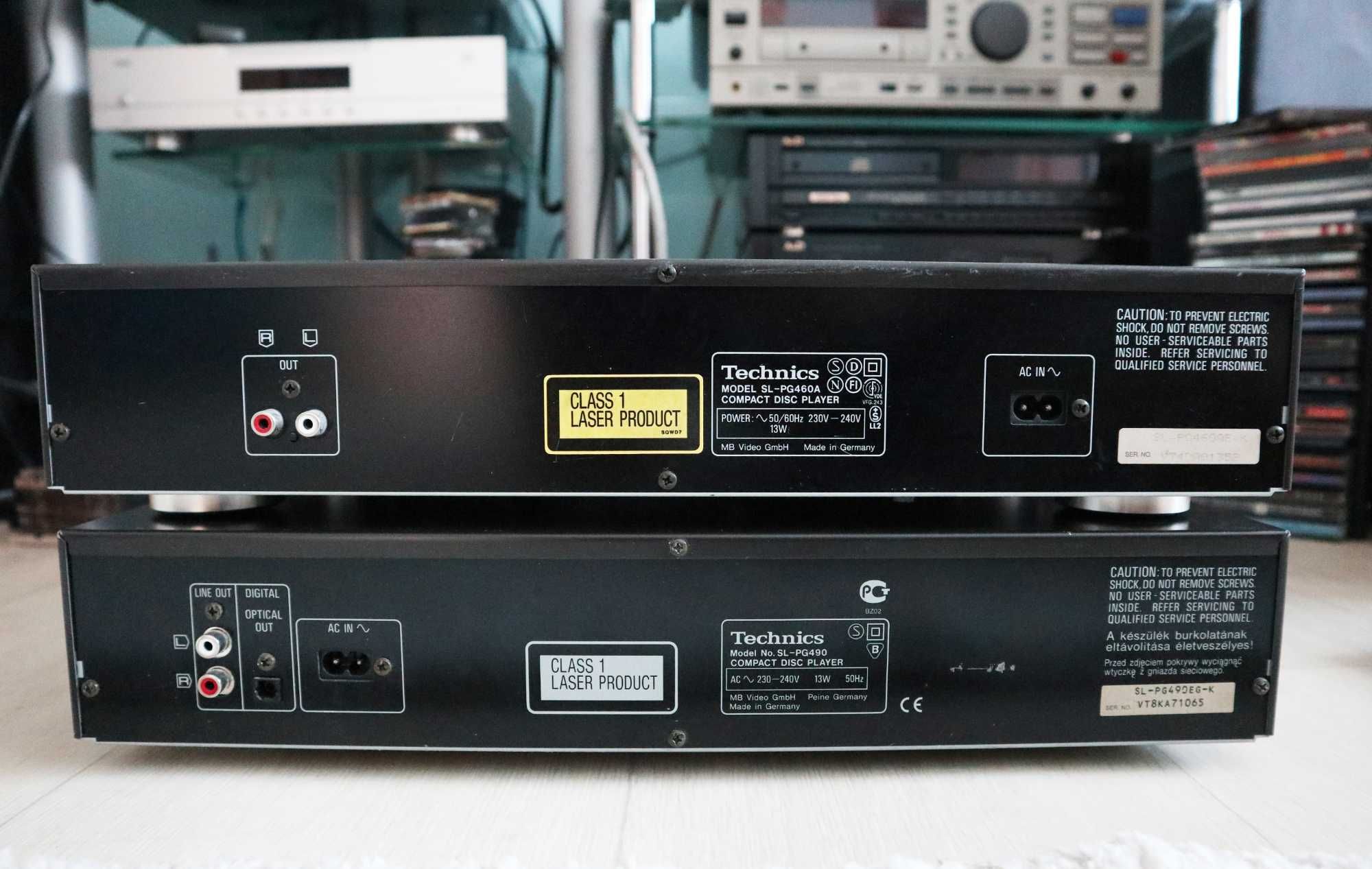 Cd проигрыватель Technics SL-PG460A  Technics SL-PG490