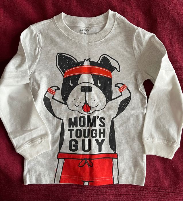 Милий лонгслів реглан Carter’s дитині на 5 років