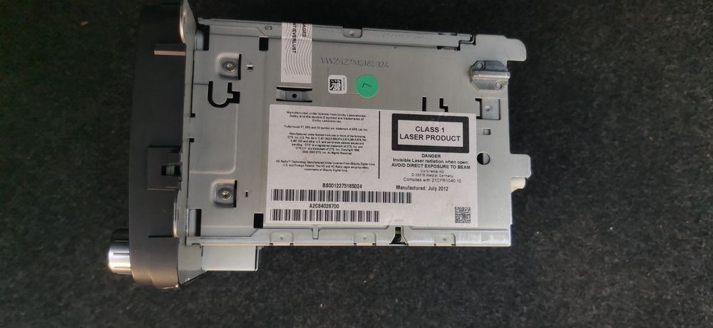 Магнітола RNS 510, американська версія