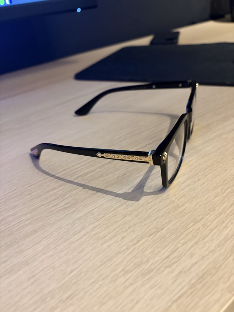 Okulary chrome hearts czarne