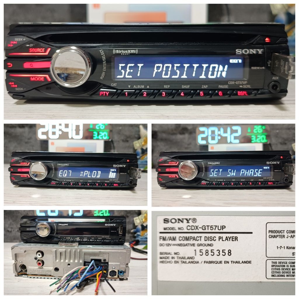 Sony mex/cdx (Bluetooth audio)