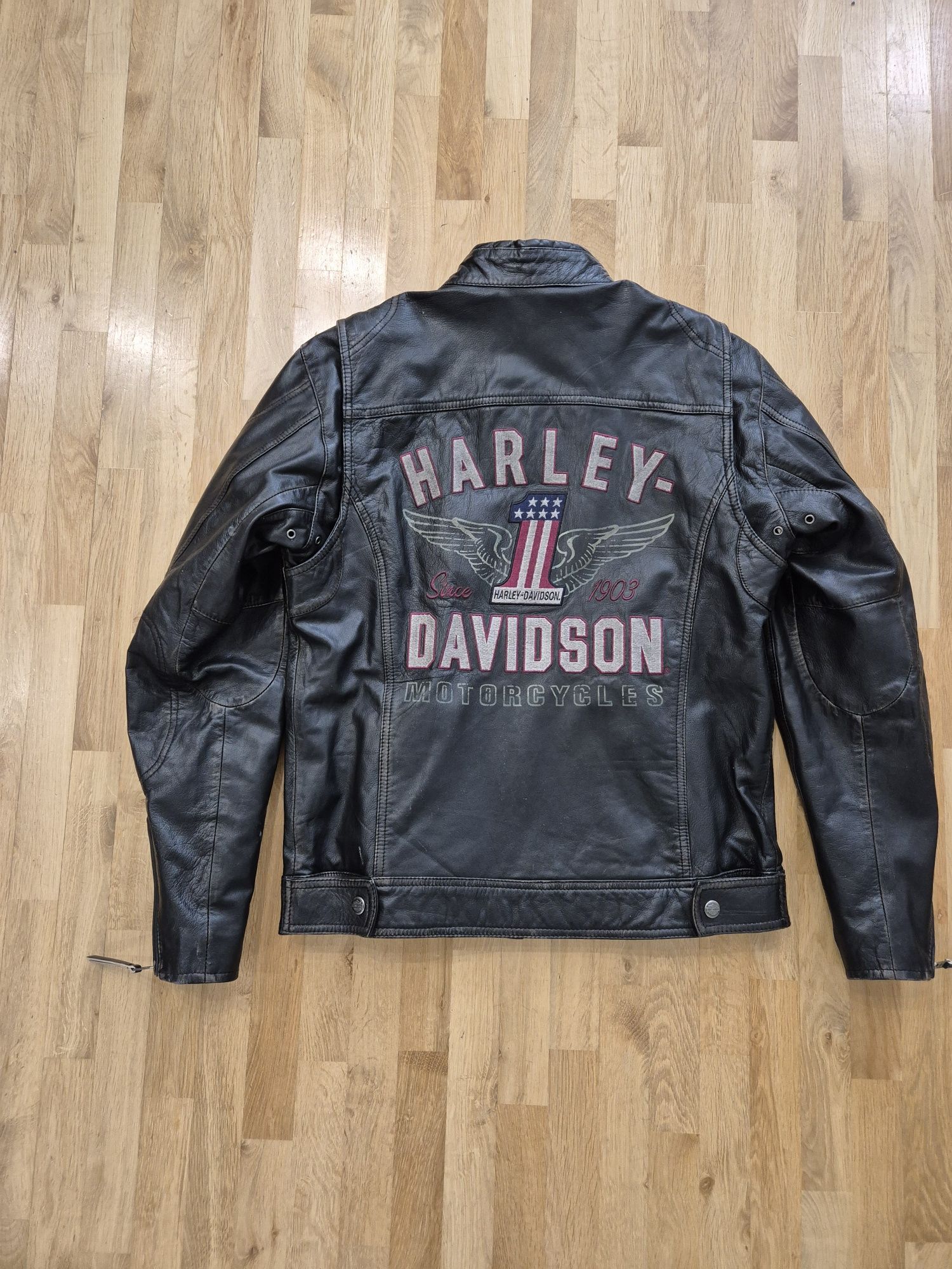 Harley Davidson oryginal Kurtka Skórzana roz.M Nowa !Used look