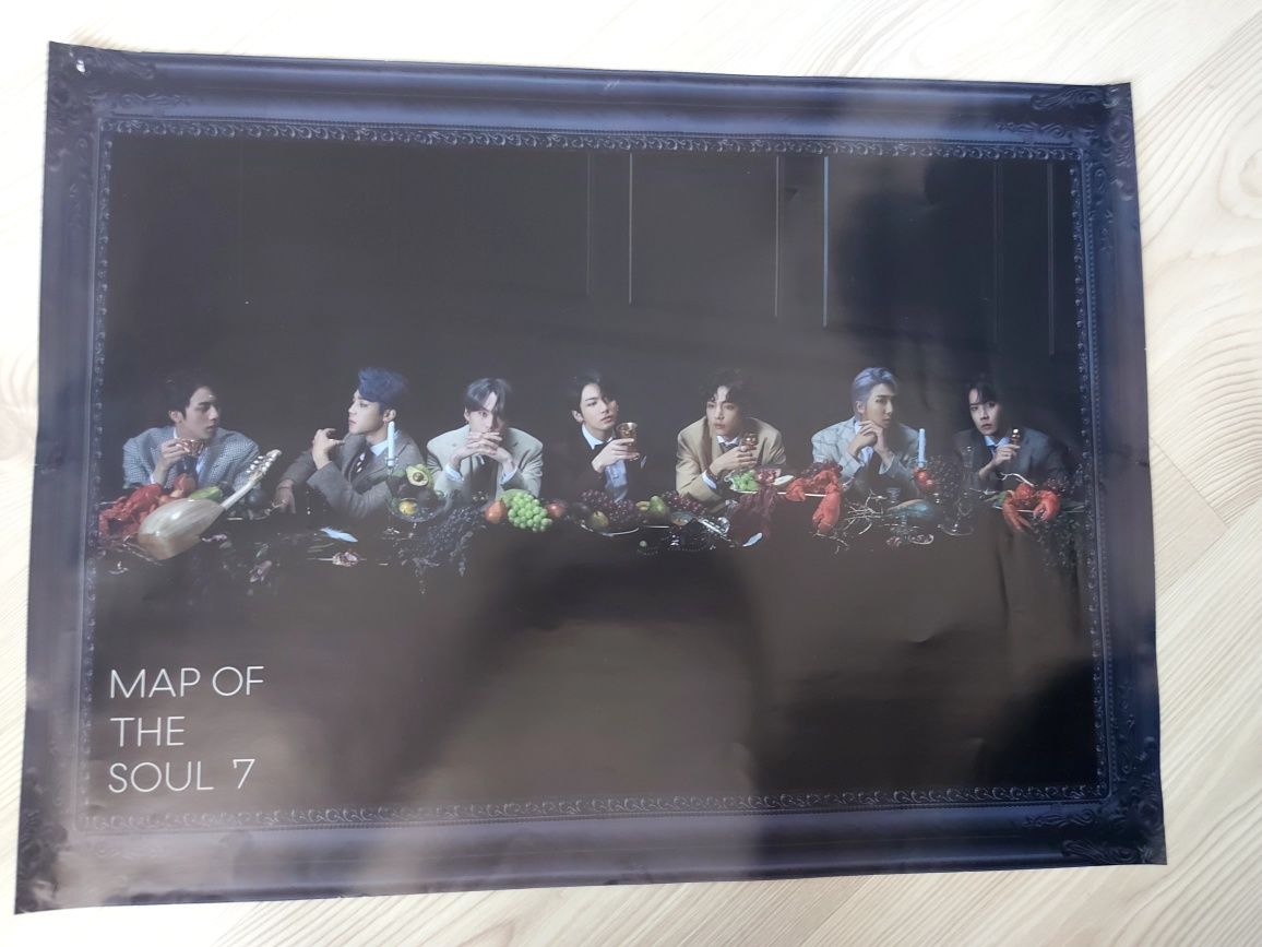 BTS plakat zawijany