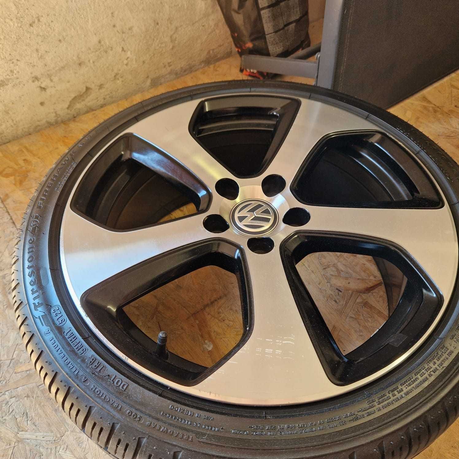 felgi oryginalne VW Serron + opony Firestone Firehawk ASV2 R18