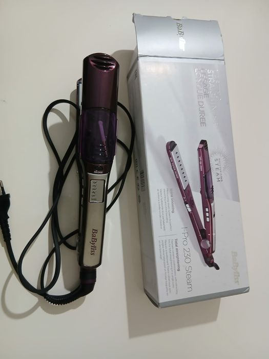Prancha professional a vapor  BaByliss