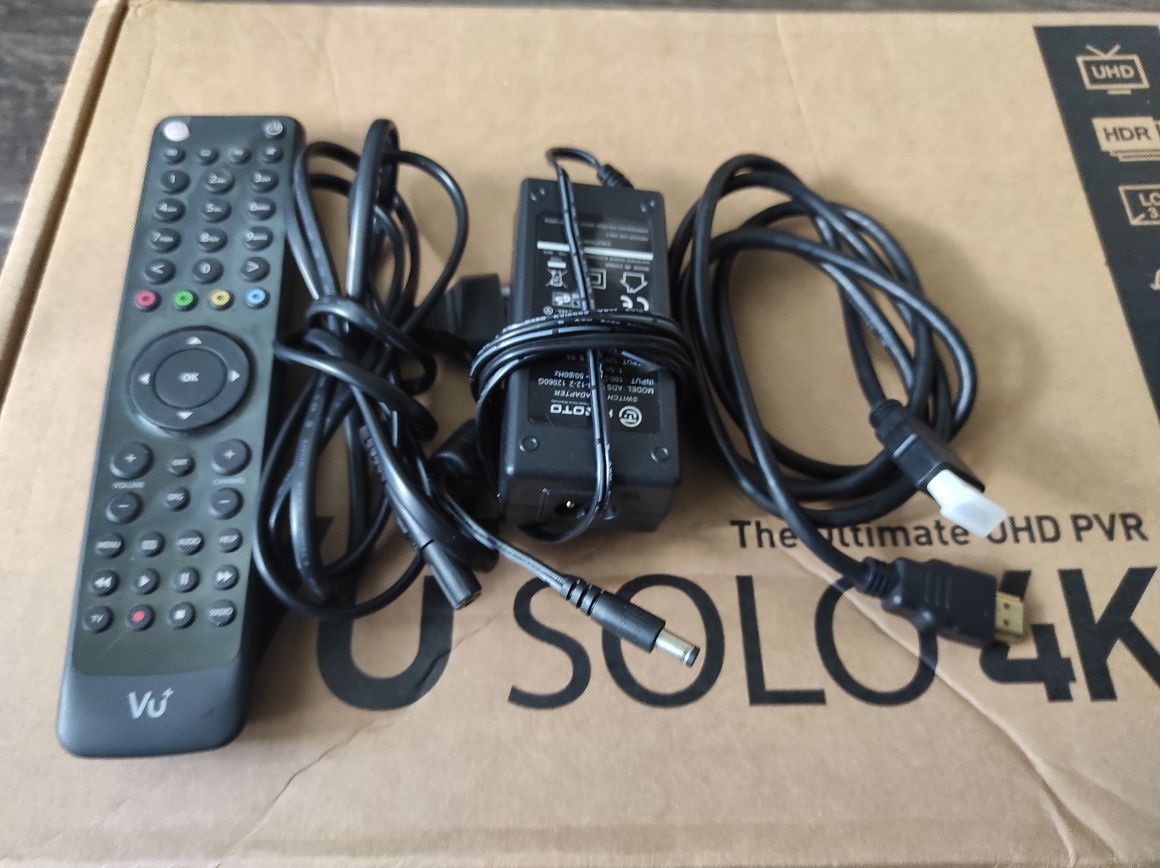 VU+ Solo 4K - dekoder satelitarny
