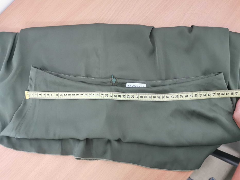 Спідниця демі трапеція штучний шовк марки Vovk великого розміру