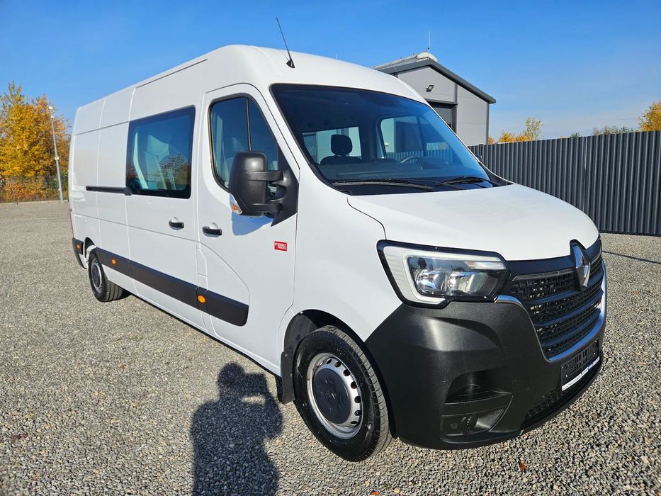 Renault Master  2.3 180KM / Maxi L3H2 / Brygadówka / Klima / HAK / Super stan !