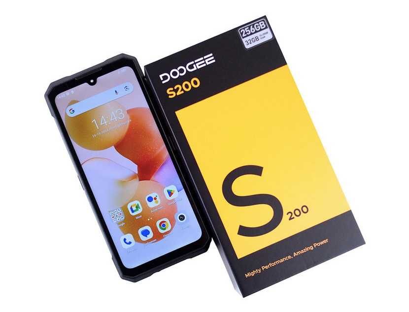 Doogee S200 12/256GB, АКБ 10100mAh, Дисплей 120 Гц, Захищений смартфон