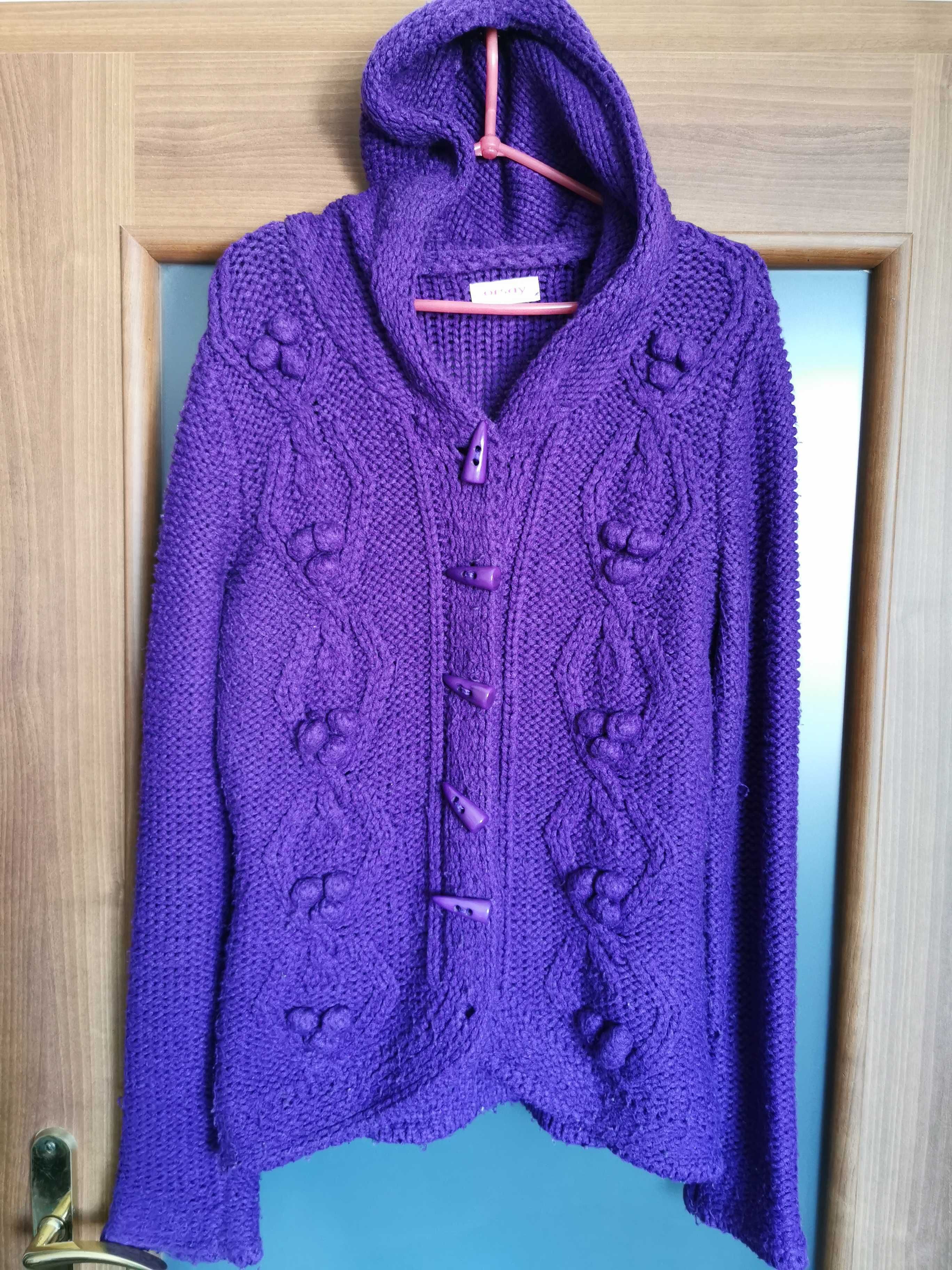 Sweter damski z kapturem Orsay 40