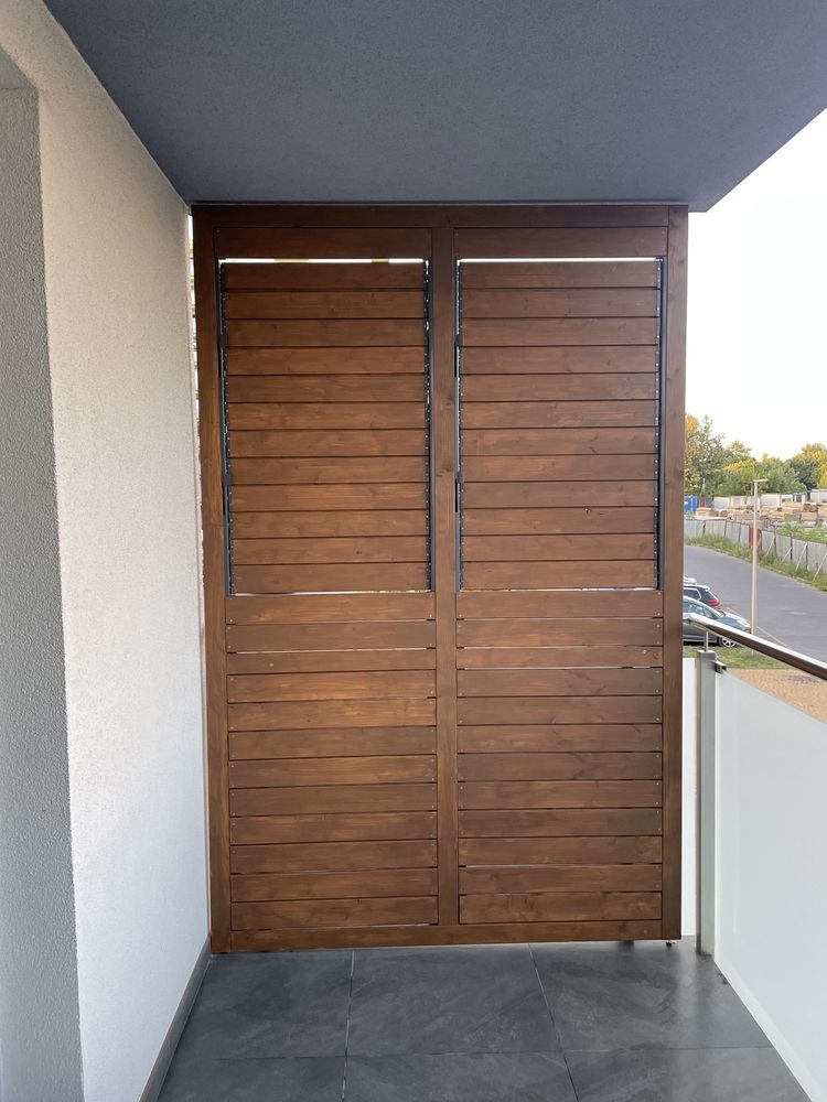 Żaluzje ruchome deseczki, shuttersy,żaluzje tarasowe,żaluzje balkonowe