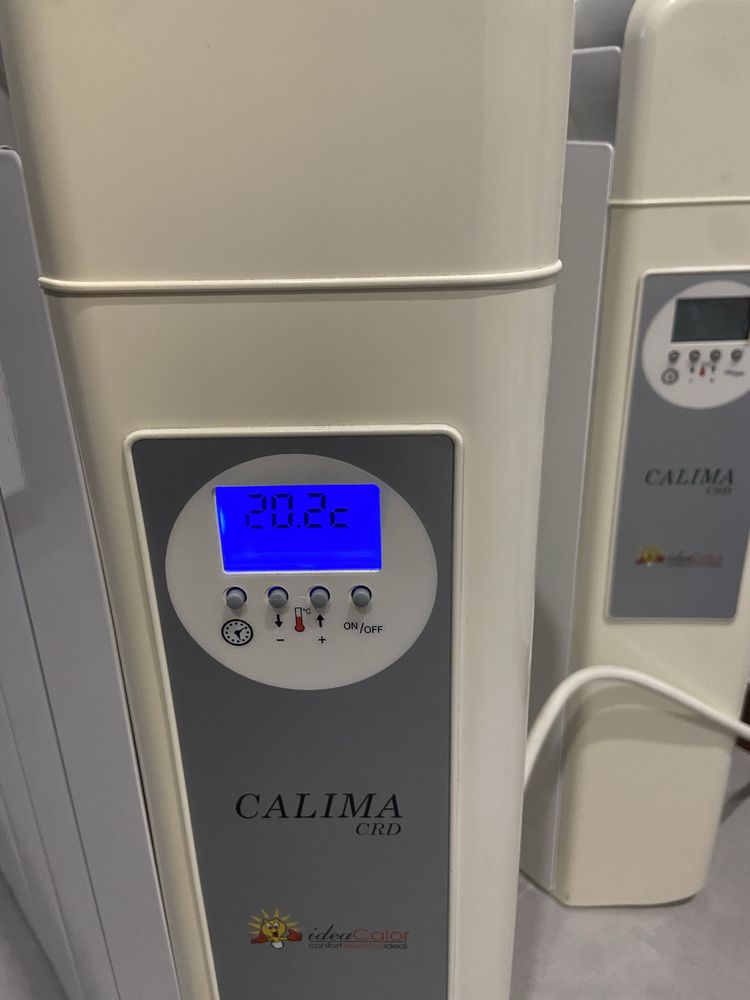 3 emissores termicos Calima aquecedor