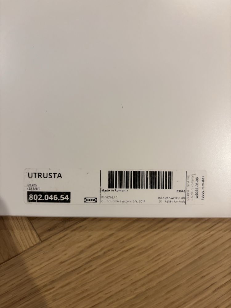 Ikea Metod, front Bobdyn 60x80 i wewnętrzna szuflada 56x15