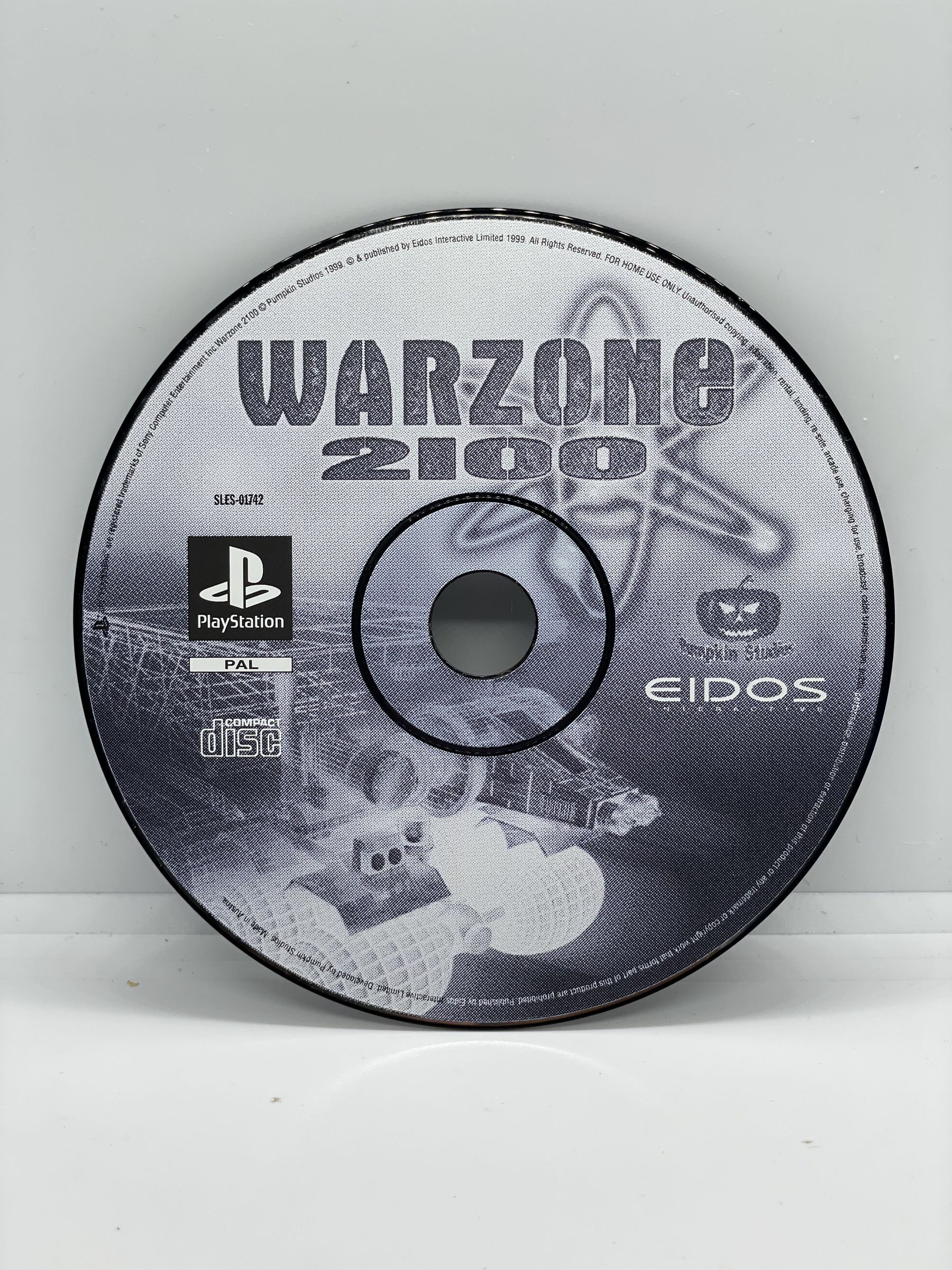 Warzone 2100 PS1 (CD) (FR) PSX