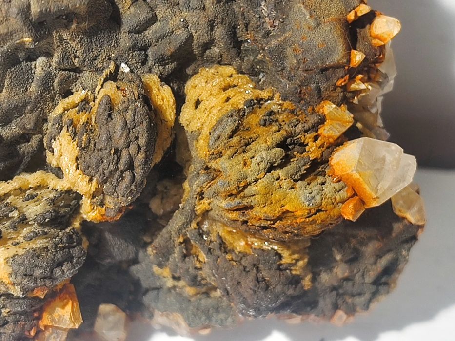 Kalcyt fluoryt baryt - minerał z Hiszpanii