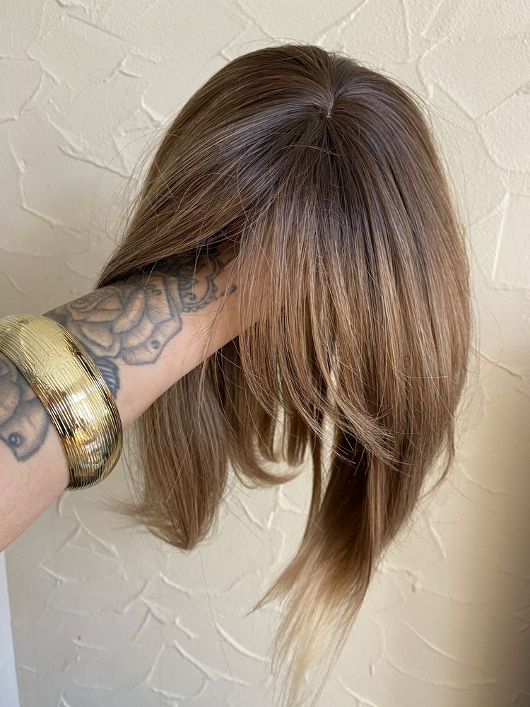 Perucci topper tj478 miodowy blond