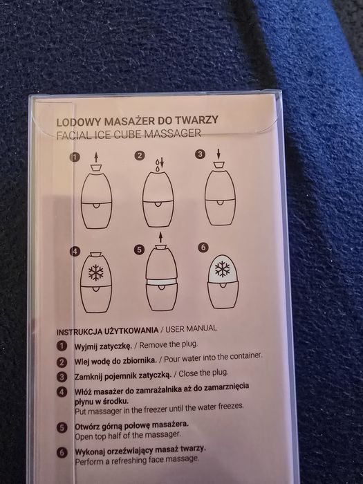Masażer do twarzy nowy