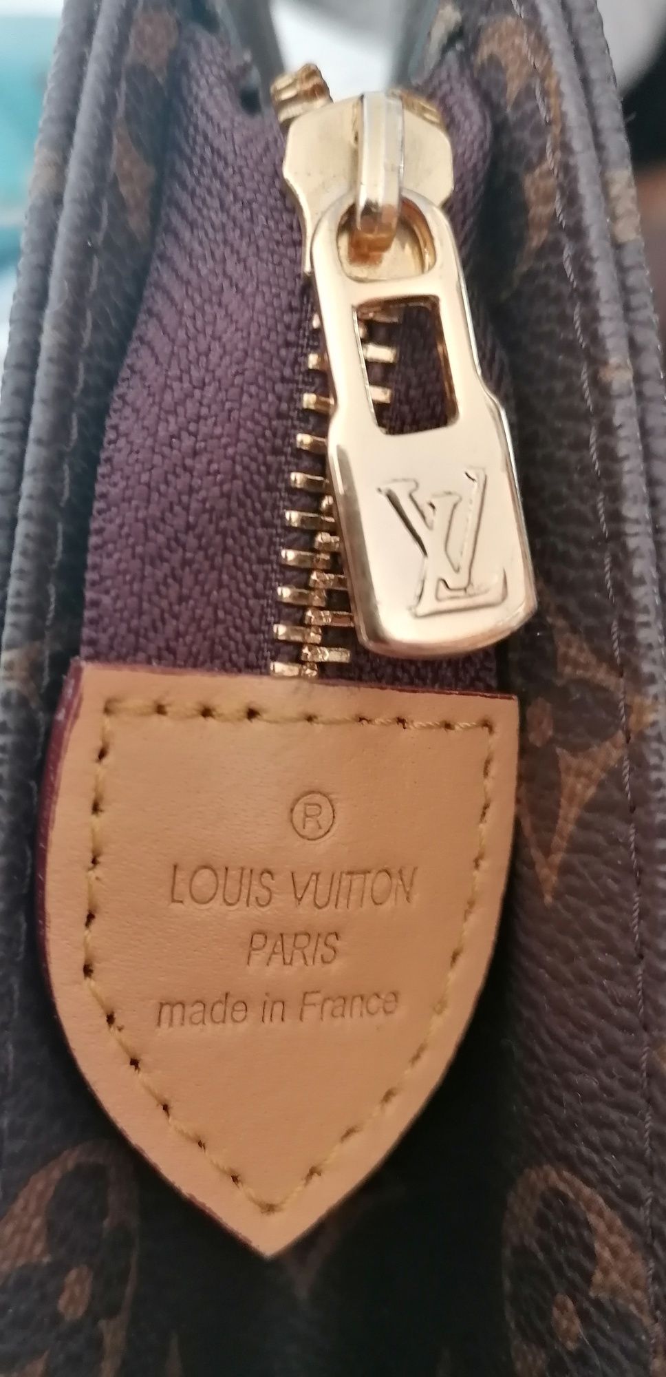 Skórzana torba aktówka Louis Vuitton