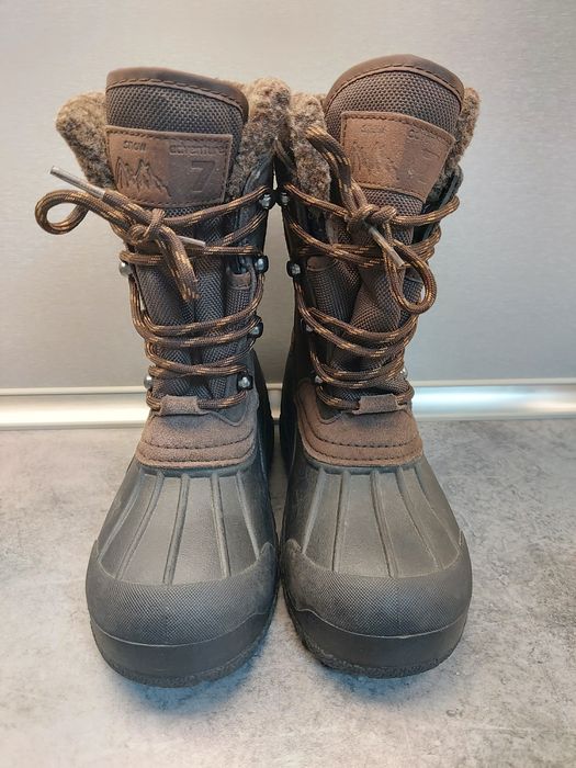 Śniegowce Snow Adventure 7 roz.34,5 skóra naturalna, zamsz