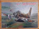 Model Kartonowy Fly Model 107 Samolot A1 SKYRAIDER