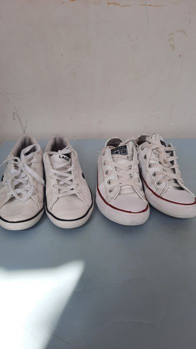 Кеды конверсы   ,лакосте оригинал 33 размер