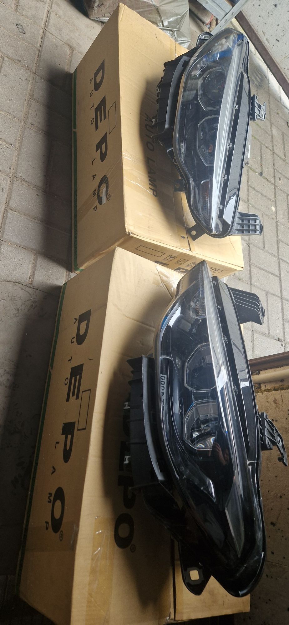Reflektory lampy led fiat Tipo
