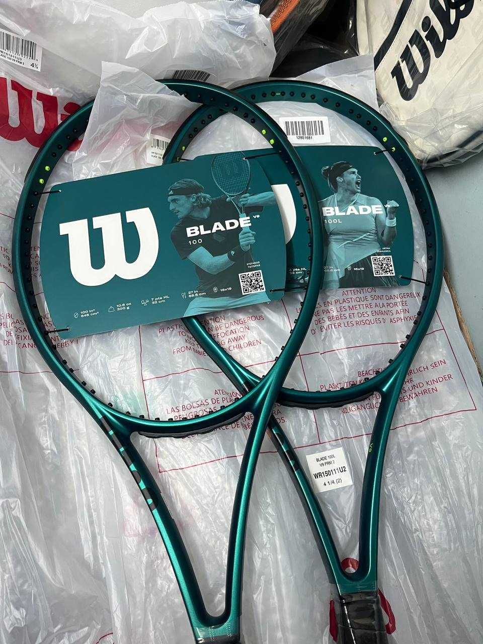 Тенісна ракетка Wilson Blade 100/100L V9 (300/285 g)