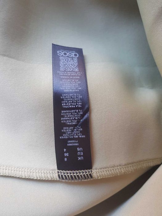 vestido cerimonia Verde agua, Asos, 36, M