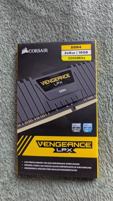Corsair Vengeance LPX 2x8gb 3200MHz DDR4