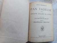 Pan Tadeusz - Adam Mickiewicz tom I i II