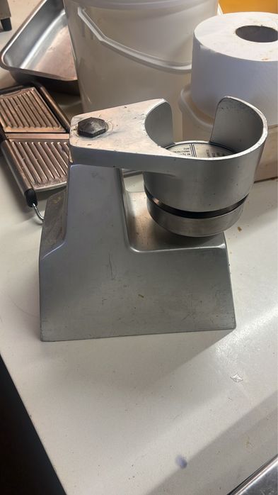 Molde para Hamburger industrial como novo sem uso