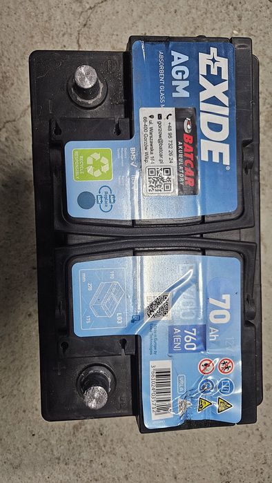 Akumulator 70Ah 760A