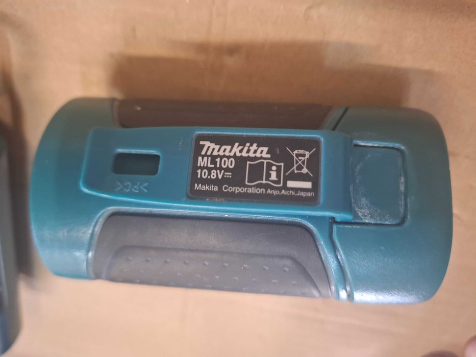 Makita wkrętarka, radio, latarka, ładowarka, bateria 2x ZESTAW UNIKAT