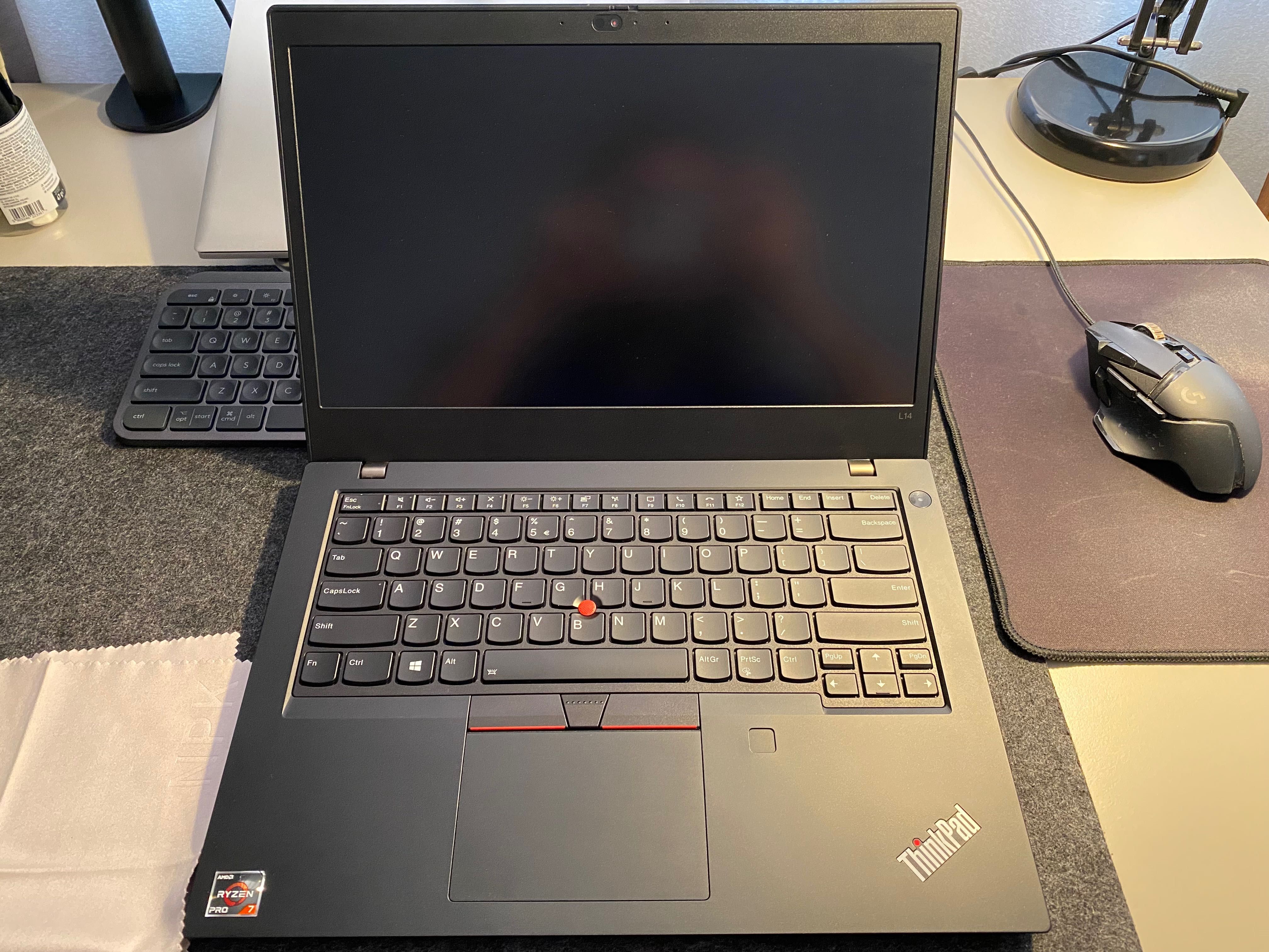 Lenovo ThinkPad l14 gen2 ryzen 7 pro 32gb ram