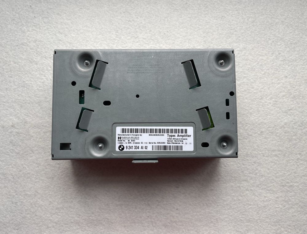 Блок усилитель звука hifi harman bmw бмв f10 f11 ф10 ф11 9241334