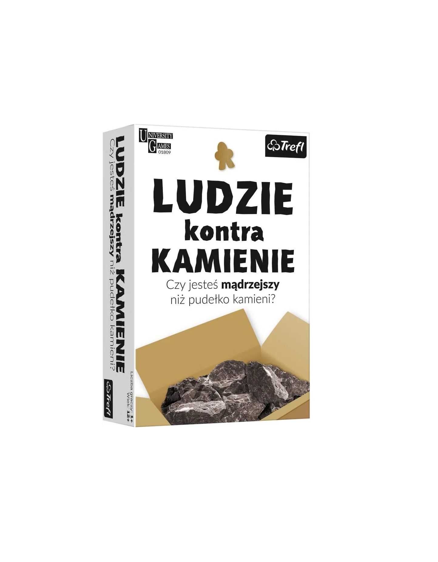 Trefl Ludzie Kontra Kamienie Gra Edukacyjna *NOWE*