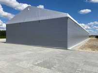 Hala namiotowa stalowa magazynowa wiata 15x40x5 polski producent