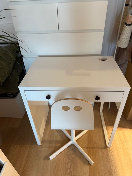 Biurko i krzesło ikea