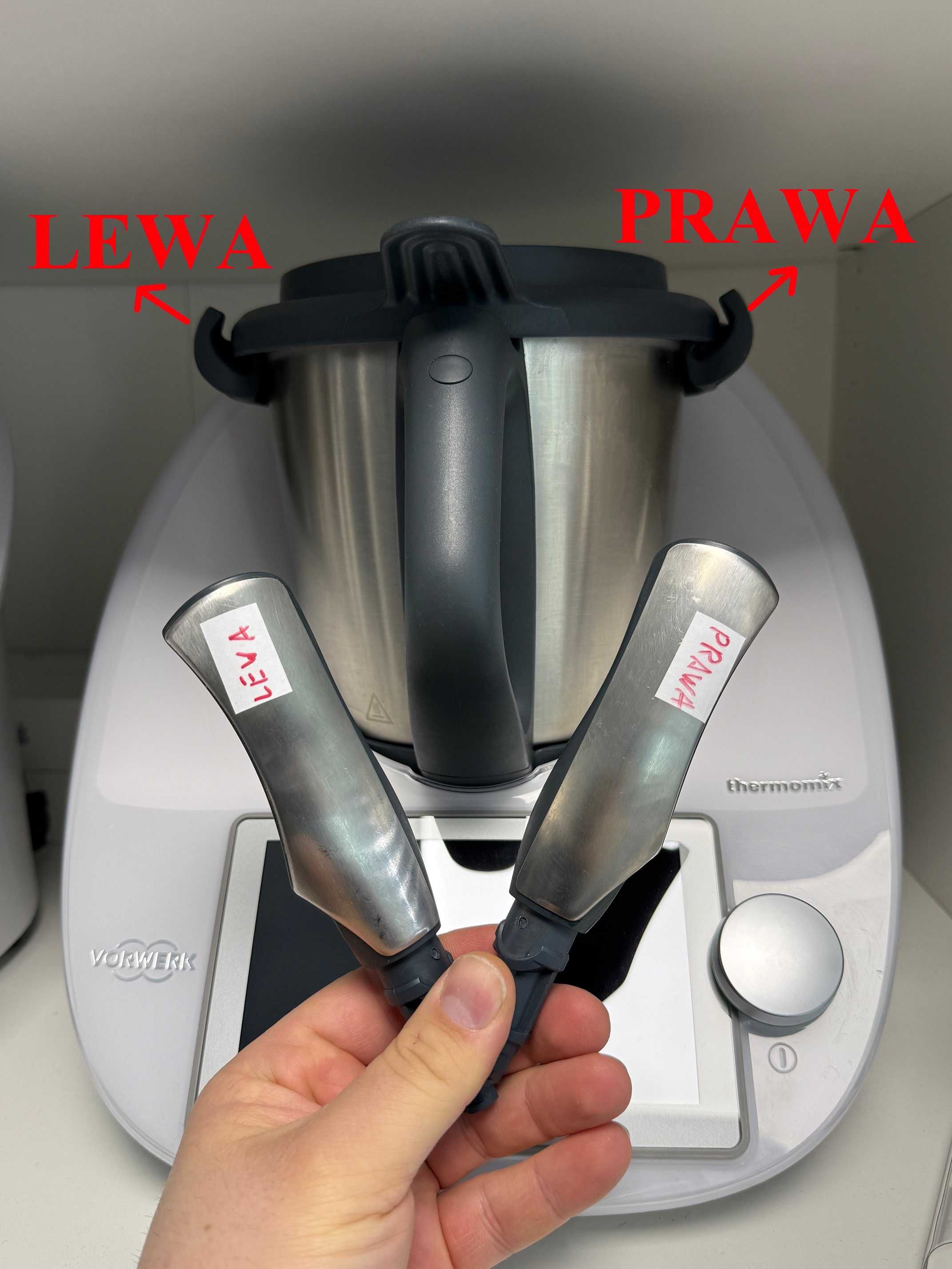 Ramię Blokujące Thermomix TM5 TM6 LEWE RAMIĘ