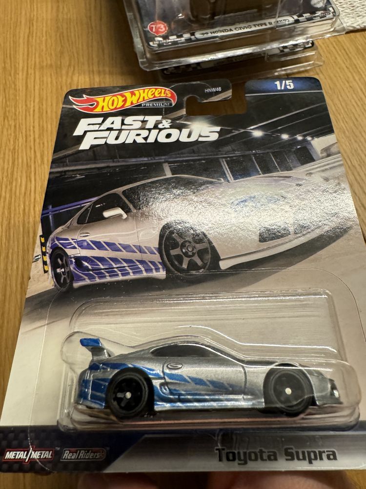 Hot Wheels Premium Toyota Supra MK4 Fast & Furious 1/5