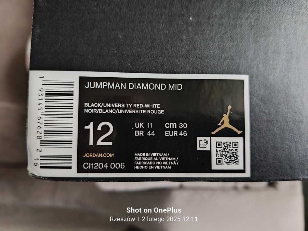 buty Jordan Jumpman Diamond MID  roz.46