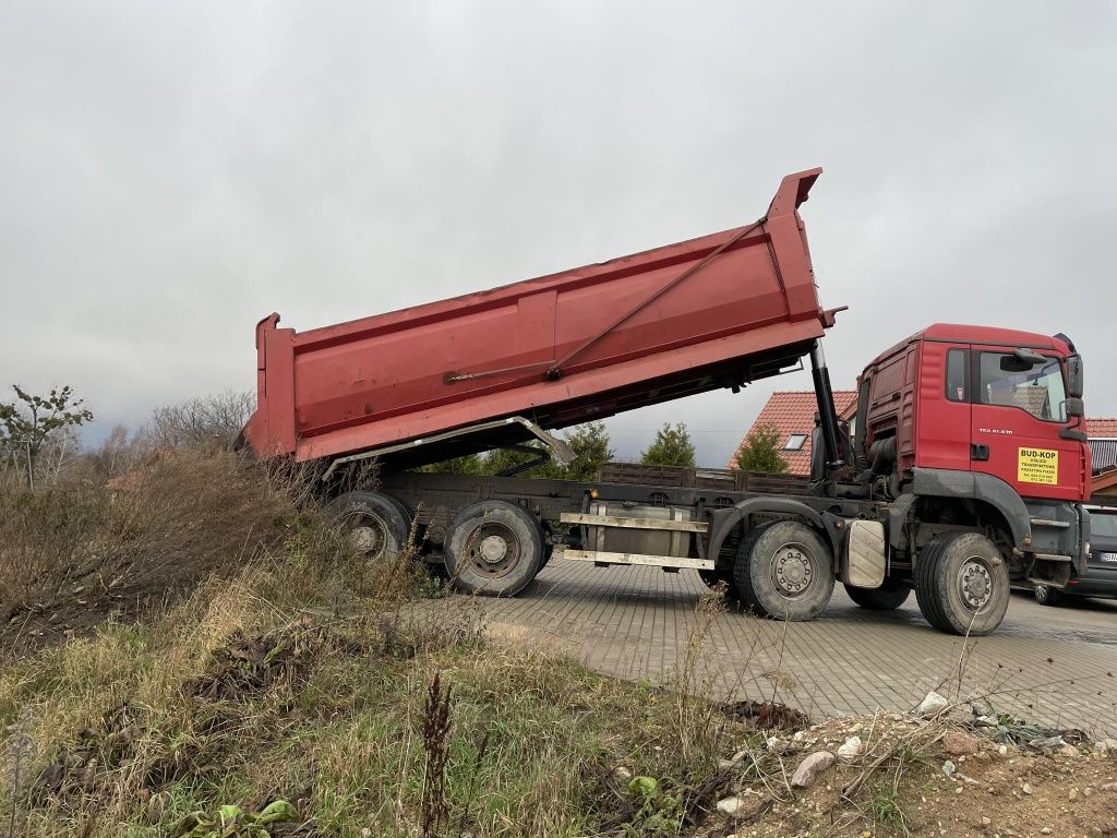 Usługi transportowe 

SPRZEDAŻ KRUSZYW;
Piasek budowlan