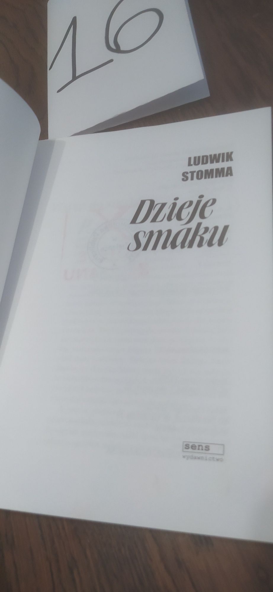 Dzieje smaku Ludwik Stomma