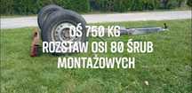 Przyczepa pod minikoparkę i for Williams 3,5 t