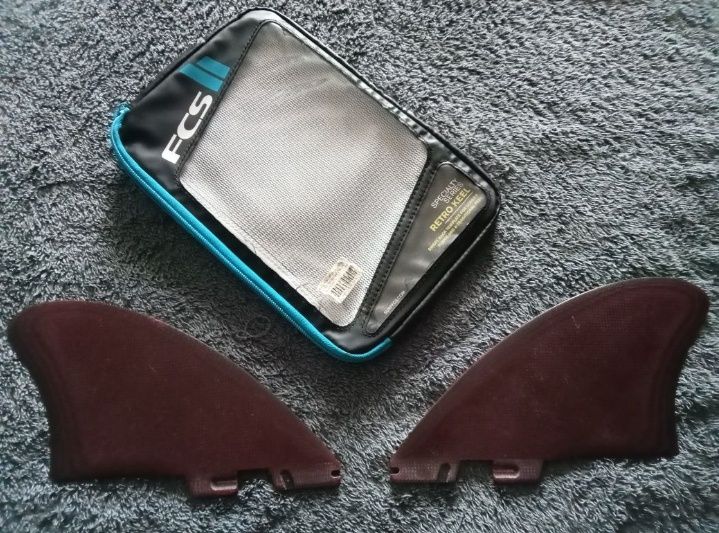 Fcs2 twin fins retro keel
