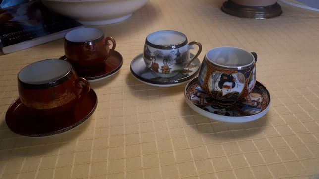 4 chávenas japonesas